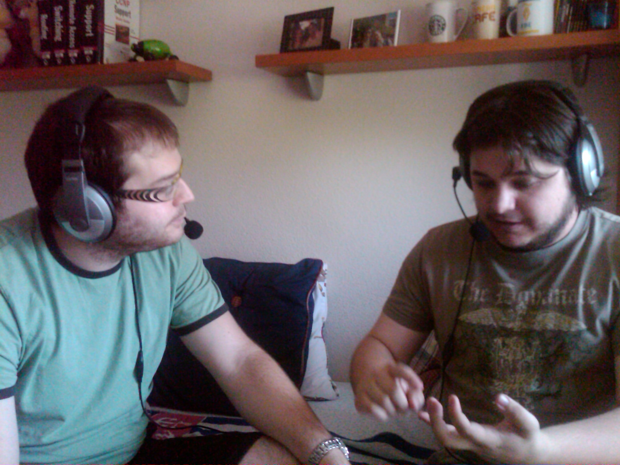 Foto Grabacion NUA13 Durante la grabación de este podcast